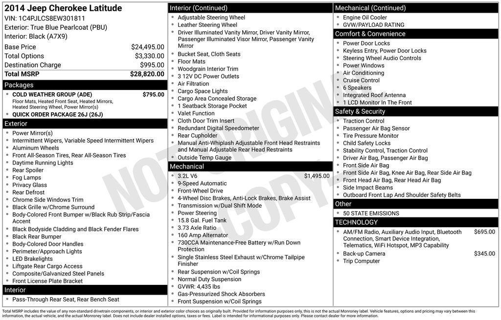 2014 Jeep Cherokee Latitude