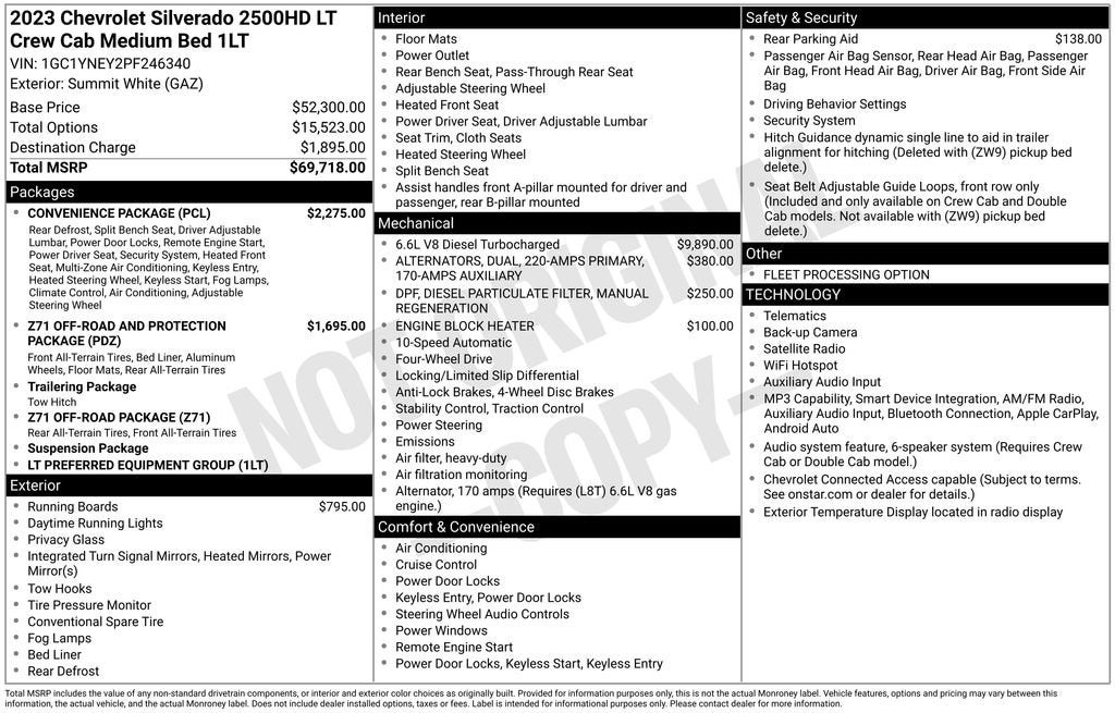 2023 Chevrolet Silverado 2500 HD LT