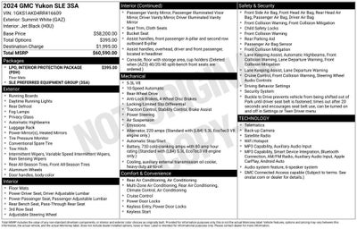 2024 GMC Yukon SLE