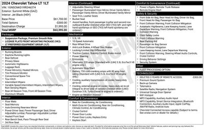 2024 Chevrolet Tahoe LT