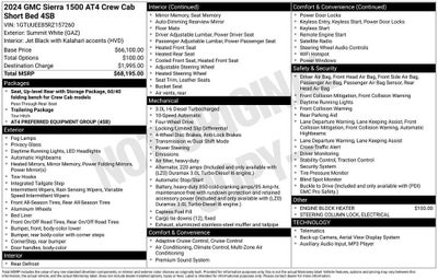 2024 GMC Sierra 1500 AT4