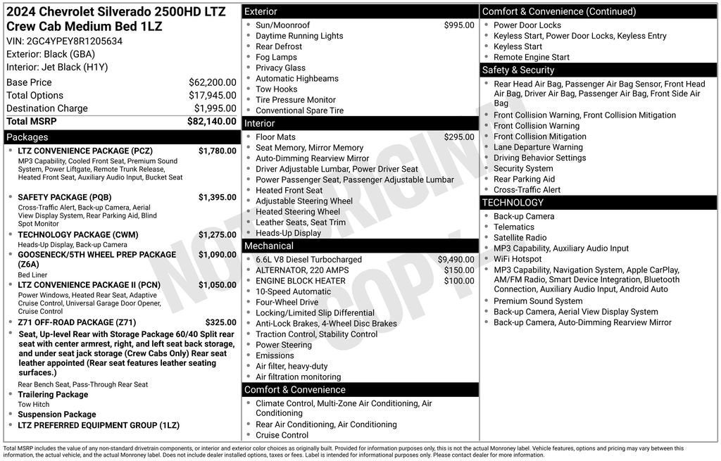 2024 Chevrolet Silverado 2500 HD LTZ