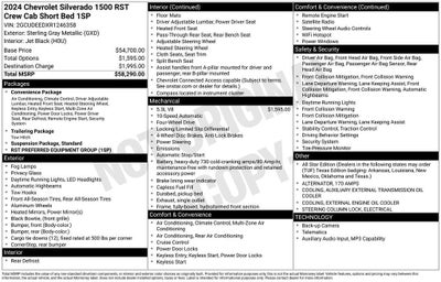 2024 Chevrolet Silverado 1500 RST