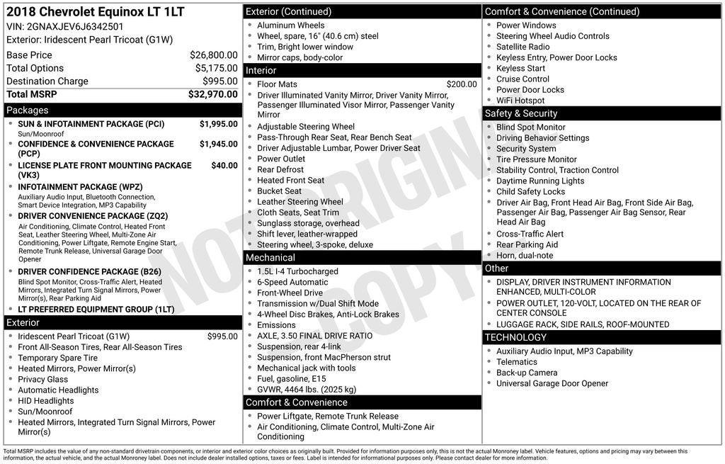 2018 Chevrolet Equinox LT