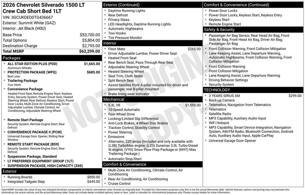 2026 Chevrolet Silverado 1500 LT