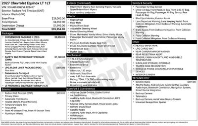 2027 Chevrolet Equinox LT