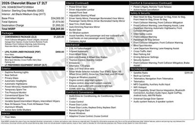 2026 Chevrolet Blazer 2LT