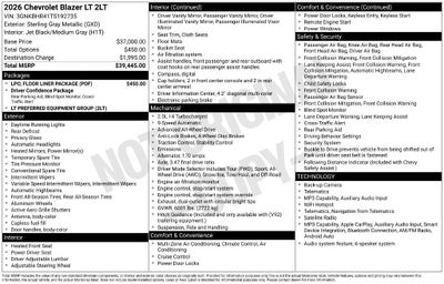 2026 Chevrolet Blazer 2LT