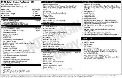 2022 Buick Encore Preferred