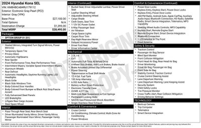 2024 Hyundai Kona SEL