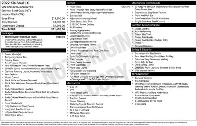 2022 Kia Soul LX