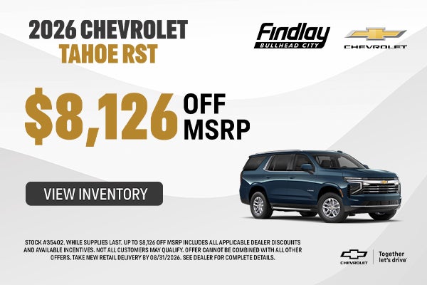 2026 CHEVY TAHOE